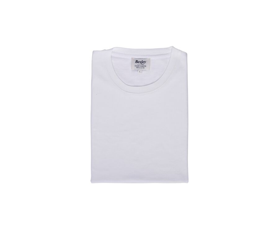 Men’s organic cotton T-shirt - Ecru - EDGAR III