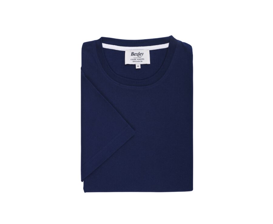 Men’s organic cotton T-shirt - Navy - EDGAR III