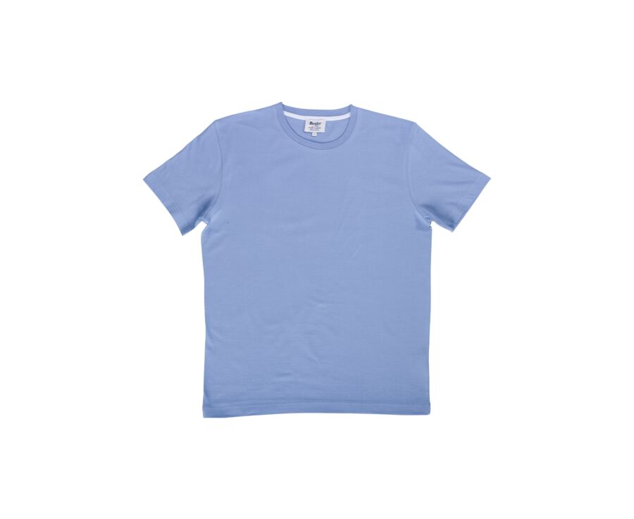 Men’s organic cotton T-shirt - Denim Blue Light - EDGAR III