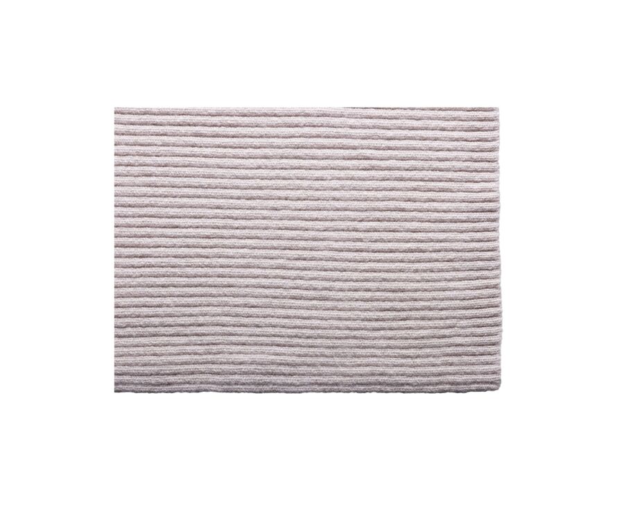 Light Beige Lambswool Scarf