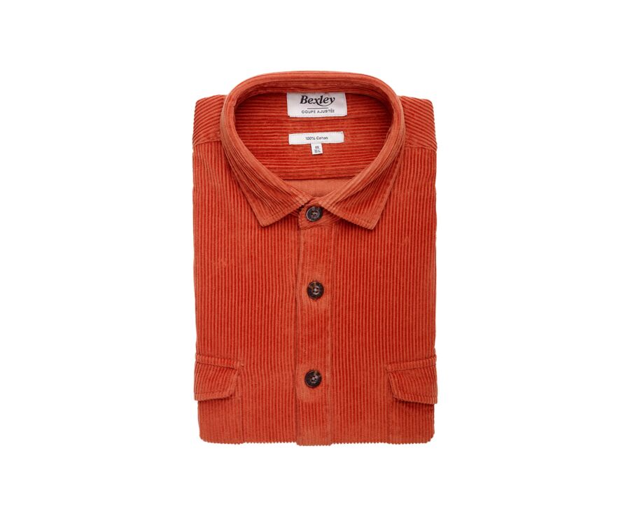 Mandarin - Corduroy over shirt - VICTORIN