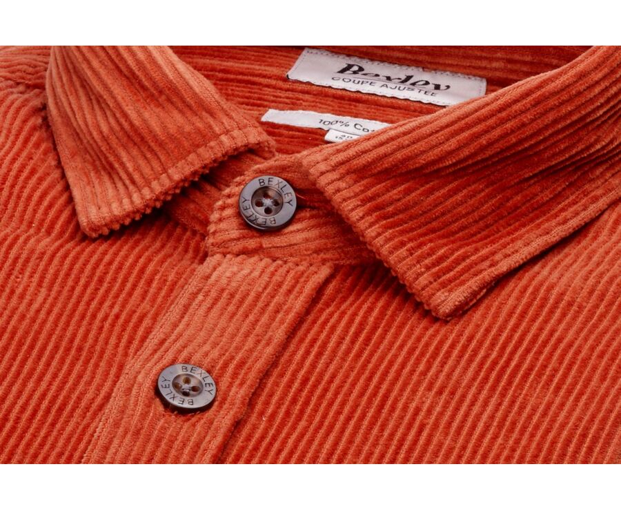 Mandarin - Corduroy over shirt - VICTORIN