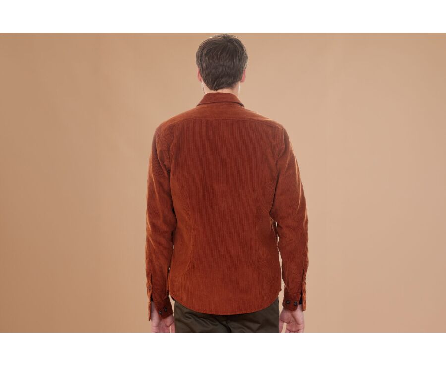 Rust Corduroy over shirt - VICTORIN