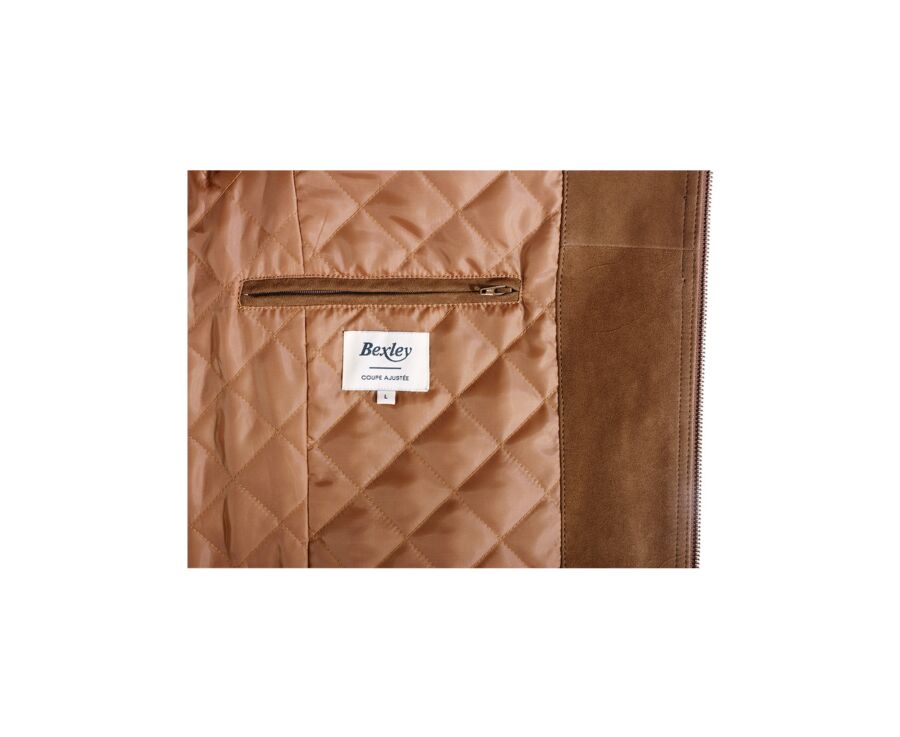 Havana Leather Aviator Jacket - EVERETT II