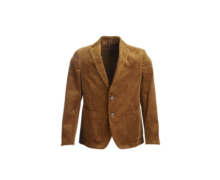 Hazelnut Corduroy Blazer - LÉANDRUS