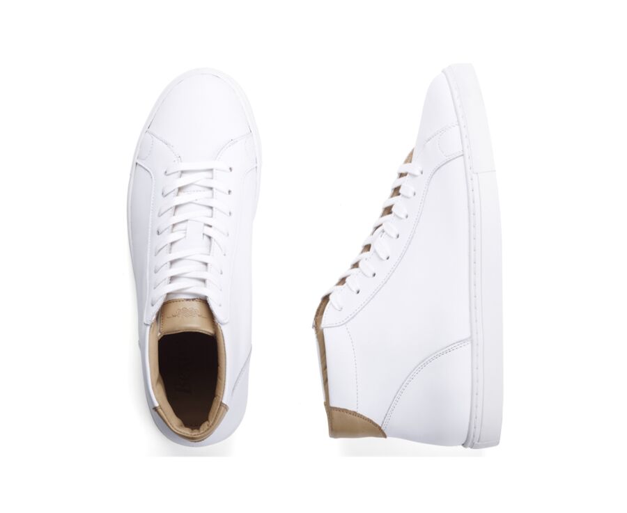 White high top Trainers - THORNLEA