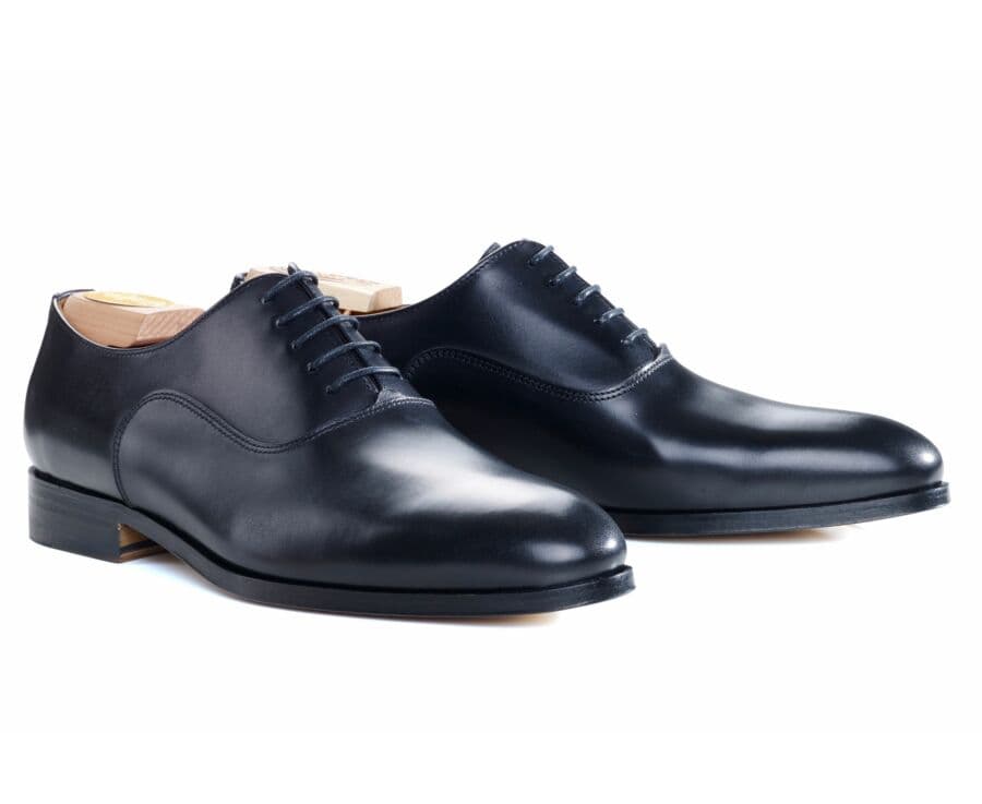 Black Oxford shoes - Leather outsole - WAYFORD