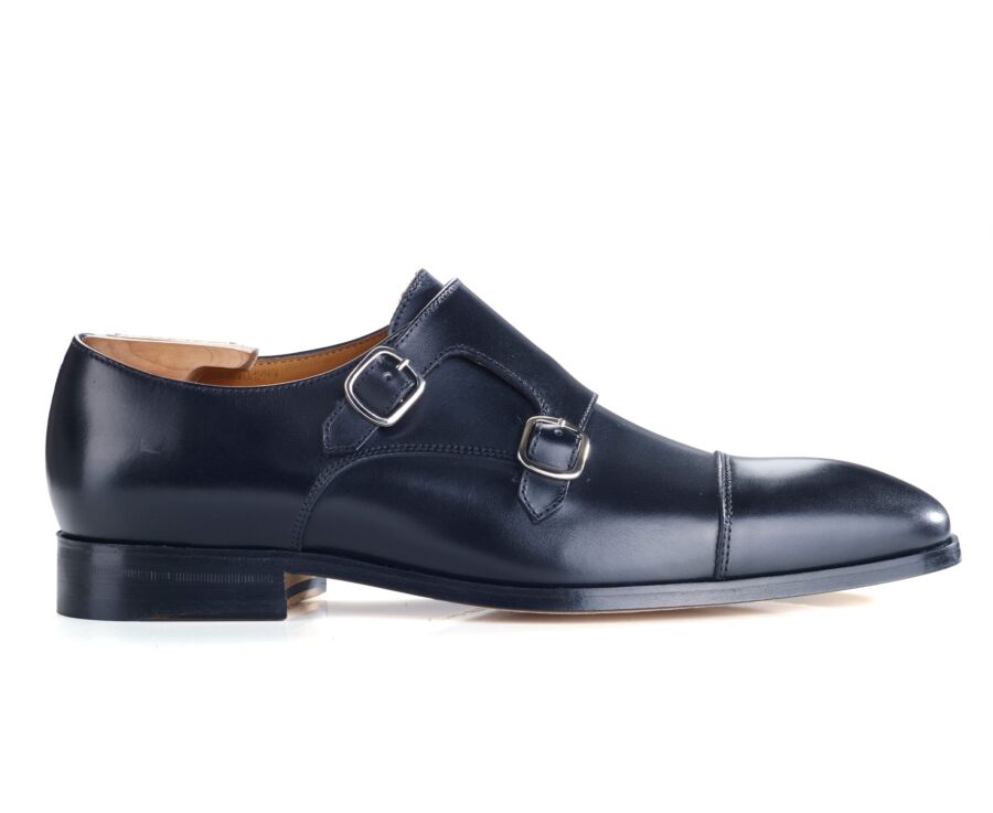 Black double Buckle Shoes - CHEDINGTON