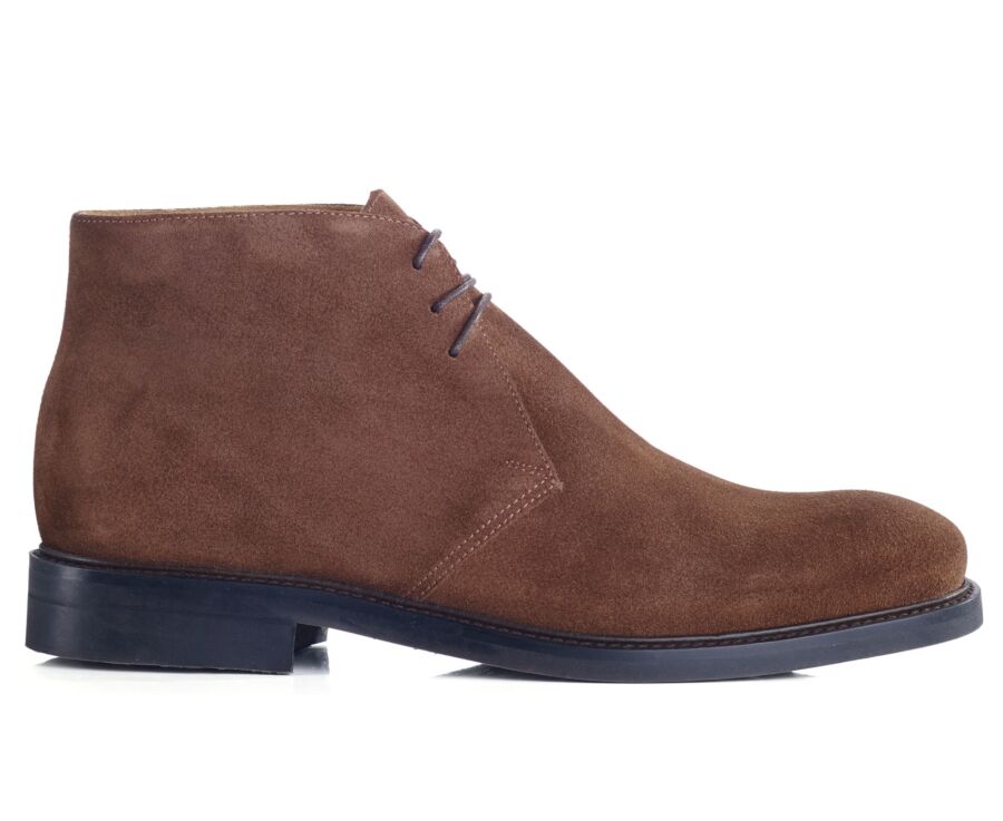 Havana Suede Low Boots - GREENWICH GOMME CITY II