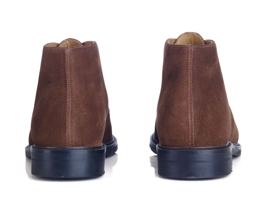 Havana Suede Low Boots - GREENWICH GOMME CITY II