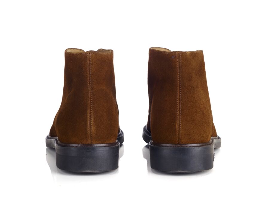 Havana Suede  Low Boots - GREENWICH GOMME CITY II