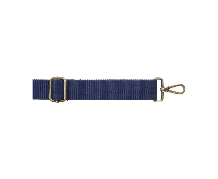 Navy Men's leather satchel - HARWINTON