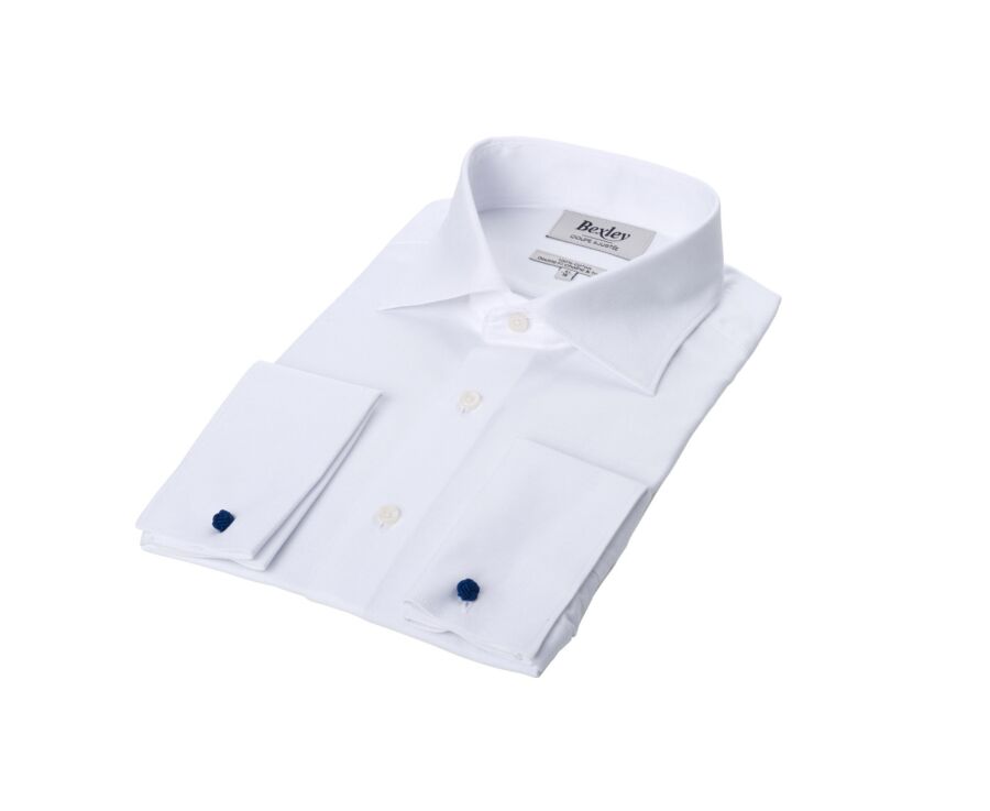 White Oxford Cotton shirt - Italian collar - OTELLO