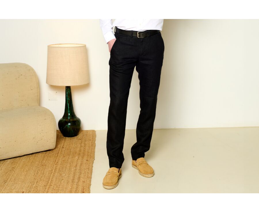 Black Men's chinos - KYLSON