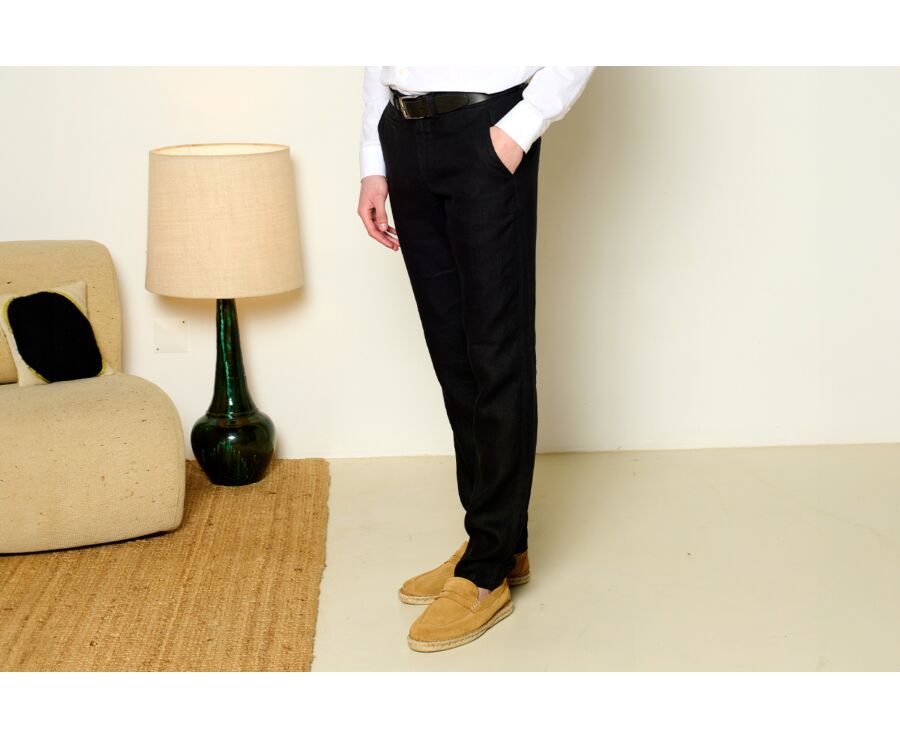 Black Men's chinos - KYLSON