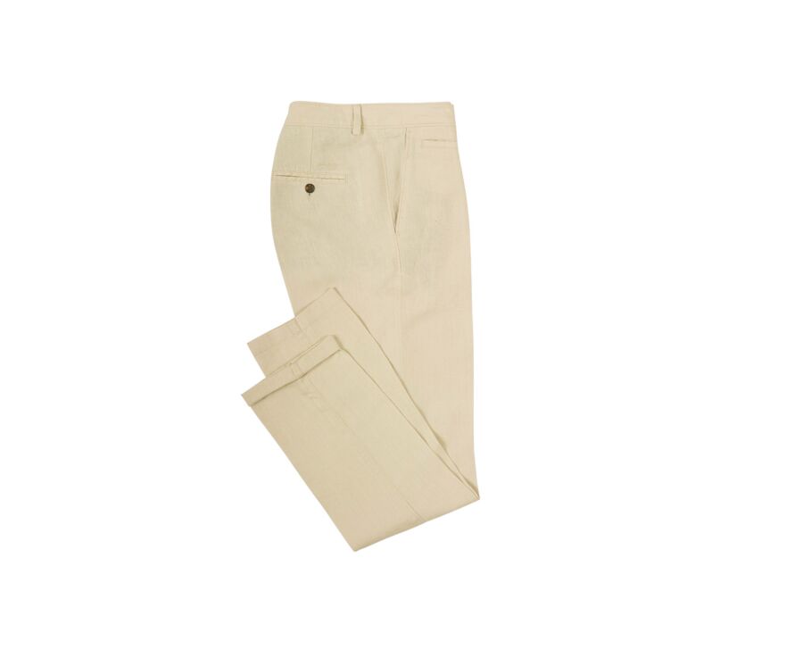 Light Beige Men's chinos - KYLSON