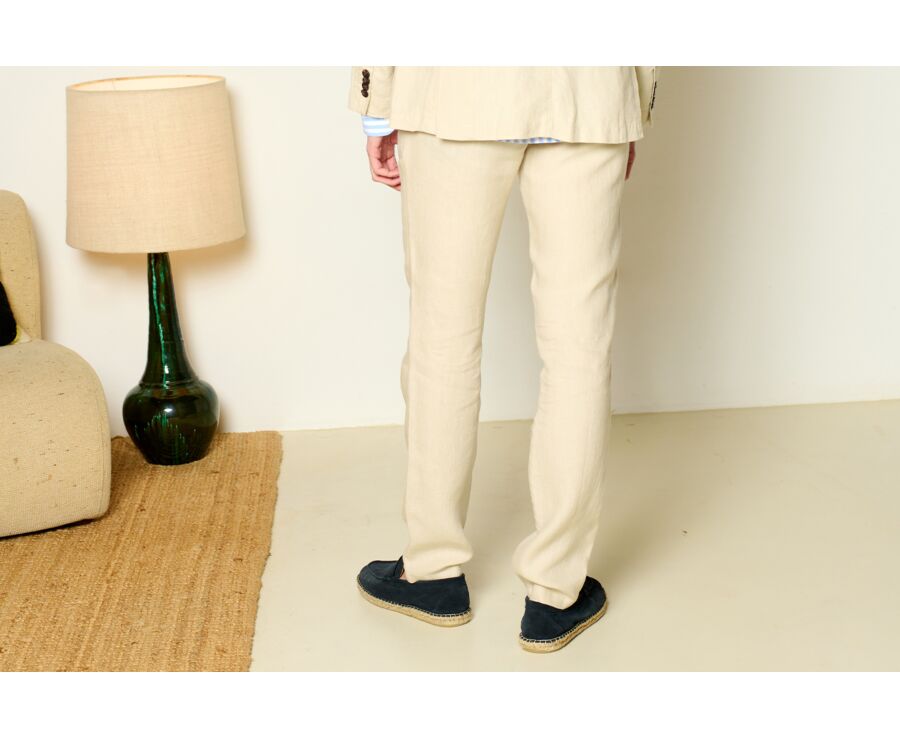 Light Beige Men's chinos - KYLSON