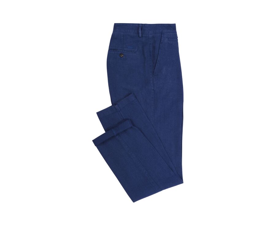 Men's chino trousers Indigo Blue - KYLSON
