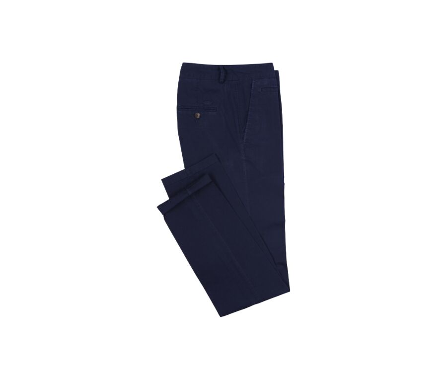 Navy Men's chinos - KALLEN