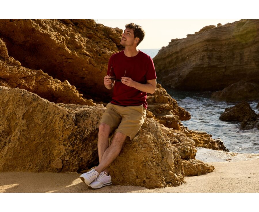 Desert Linen Bermuda Shorts - BORYS