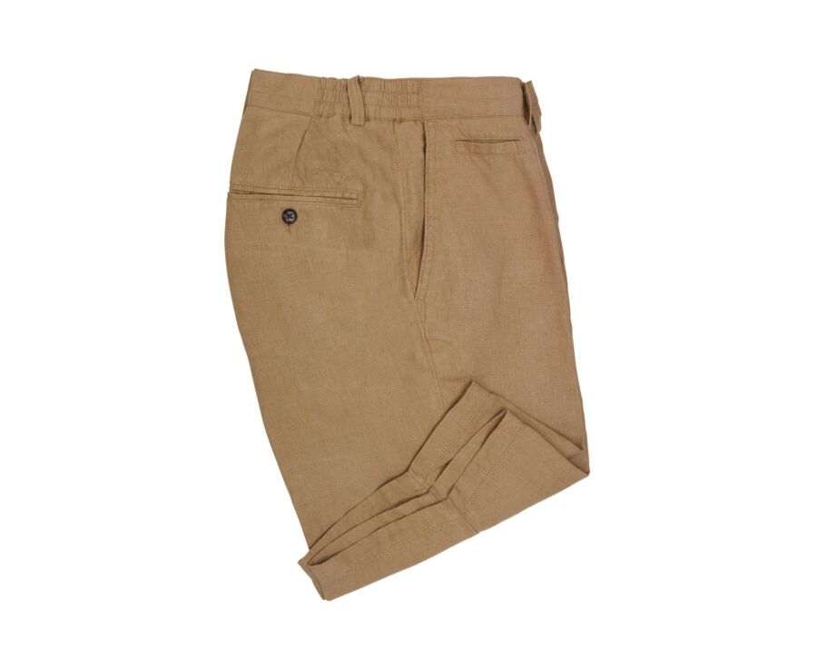 Desert Linen Bermuda Shorts - BORYS