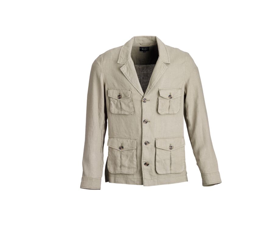 Men s Army Green safari jacket Jalbert Bexley