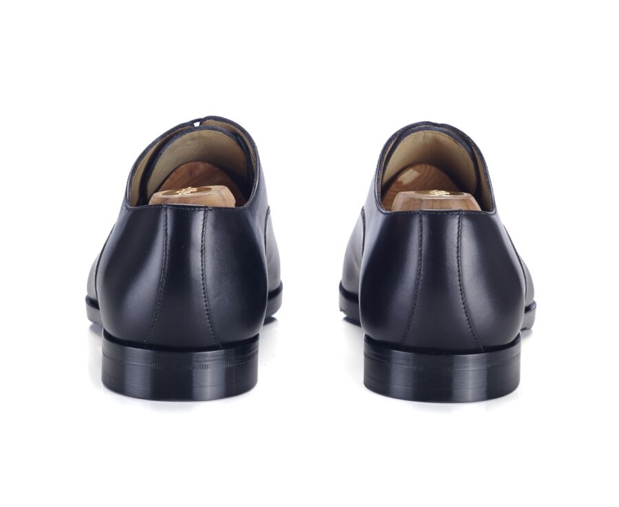 Black Oxford shoes - Leather outsole & rubber pad - SPEZIA II PATIN