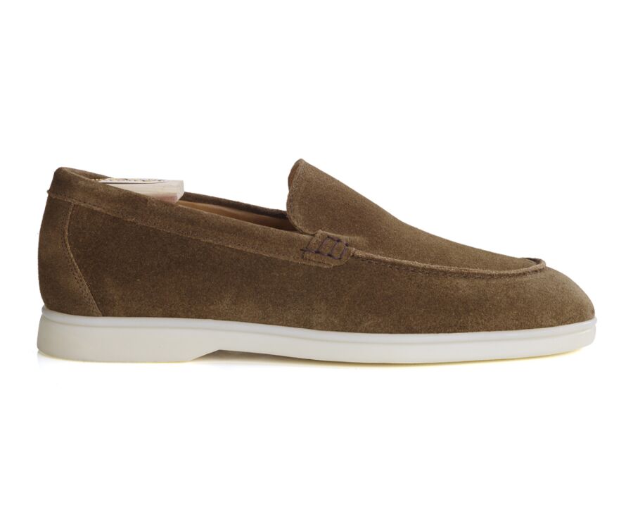 Hazelnut Suede Men's loafers - MANASOTA III