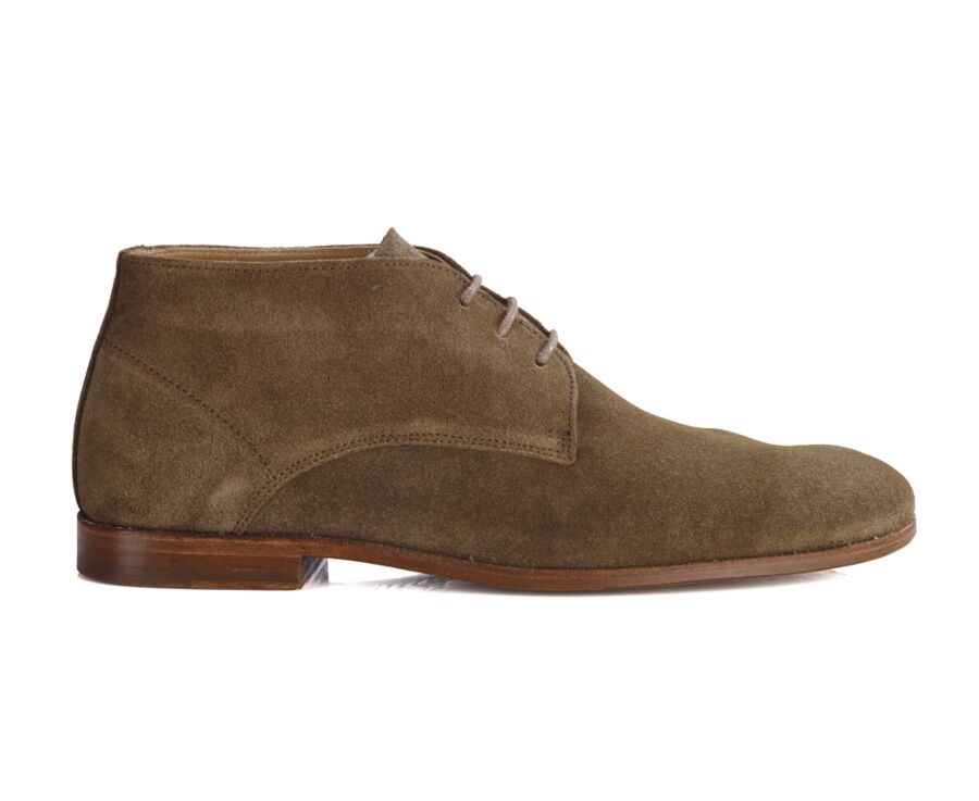 Hazelnut Suede Desert Boots - MOLENO