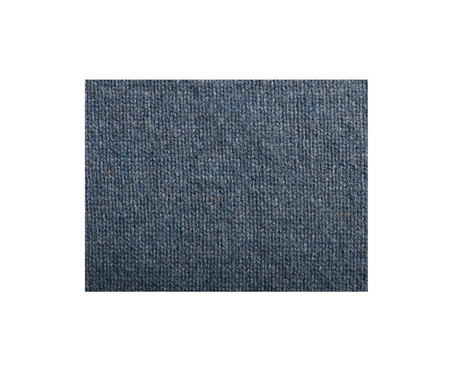 Green Melange wool roll-neck jumper - KENNERIC
