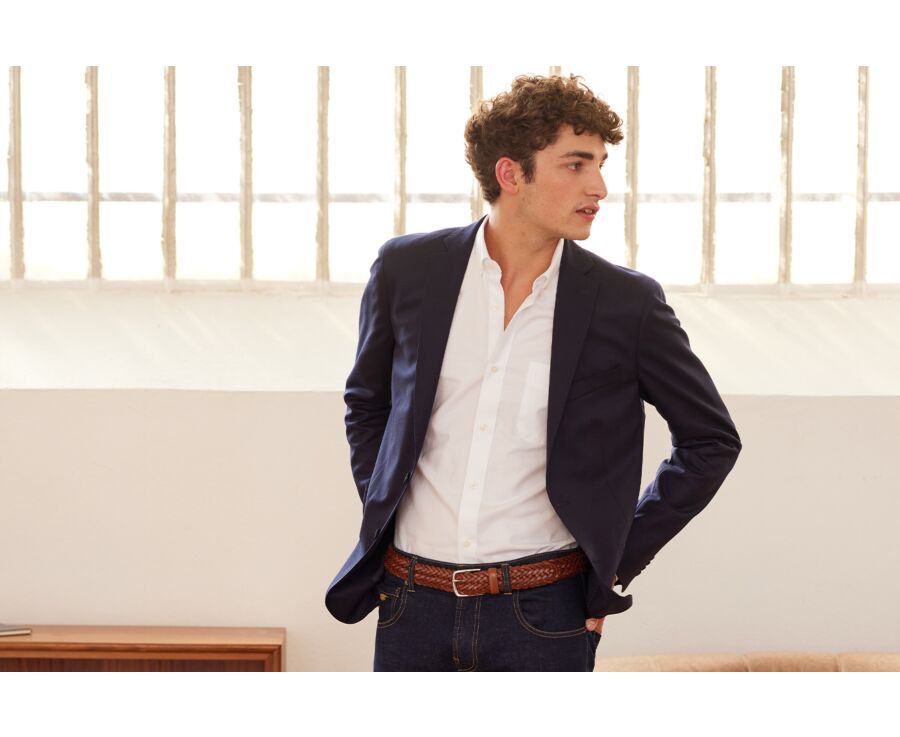 Navy suit jacket - LANDÉRIC