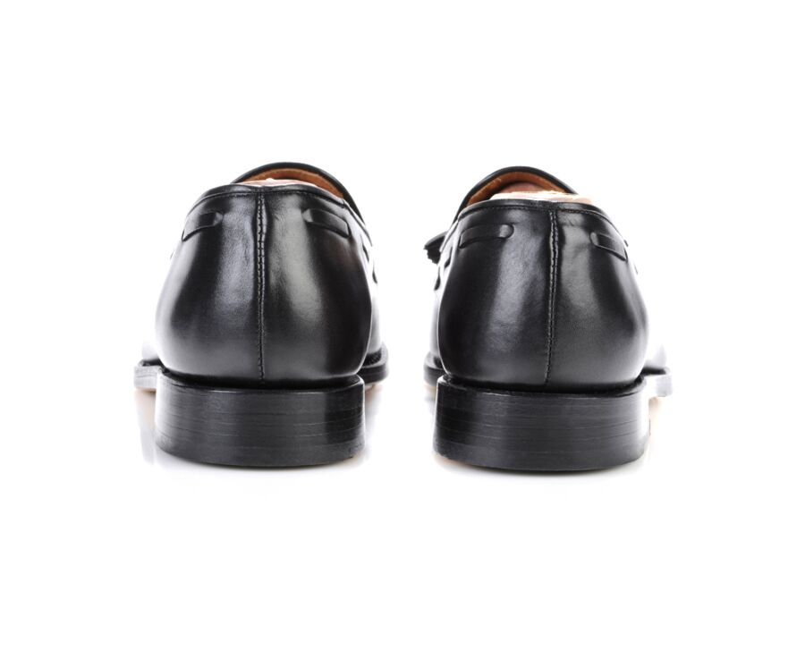 Black leather Men's Tassel loafers - PICADILLY
