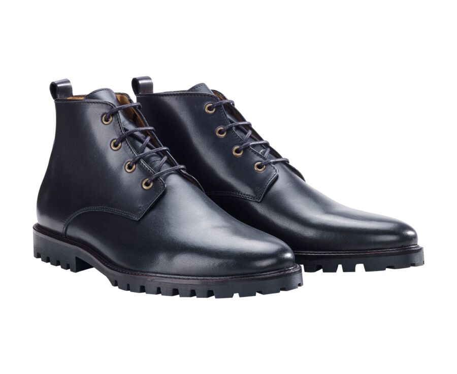 Men's rubber outsole boots Black - CANFIELD GOMME