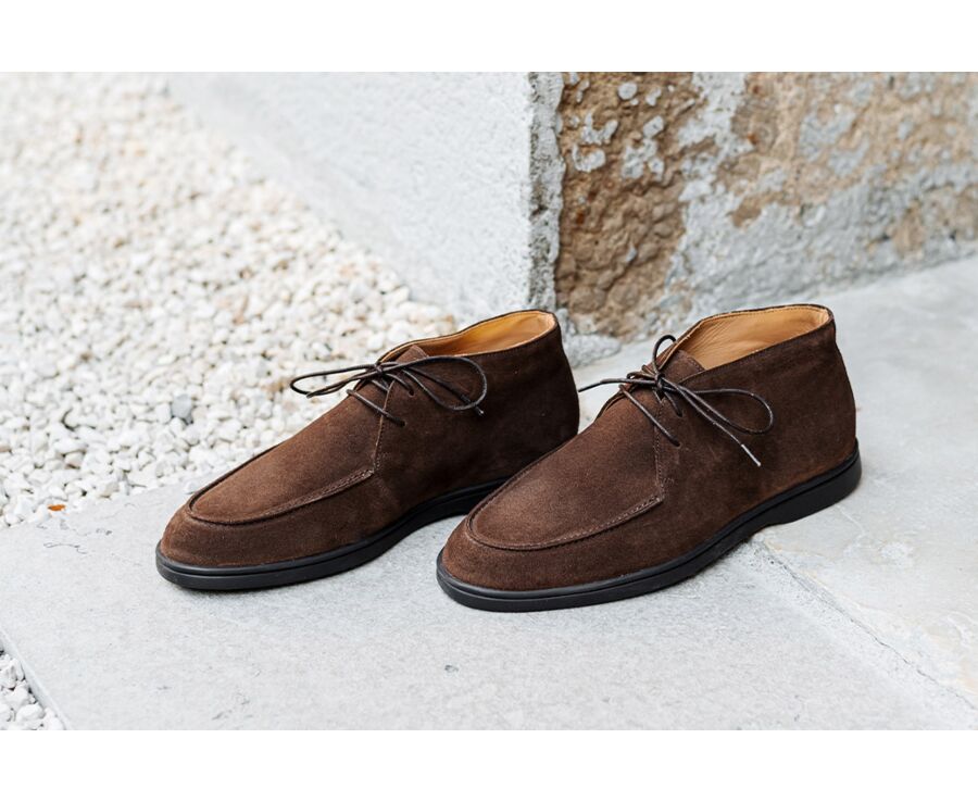 Havana Suede men's casual chukka  - SERENOA