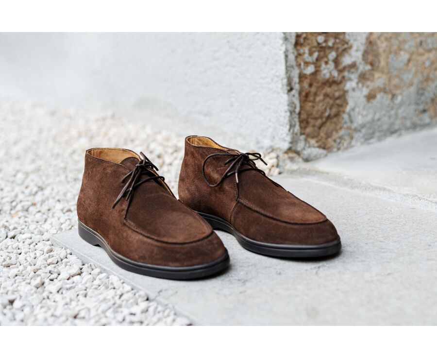 Havana Suede men's casual chukka  - SERENOA