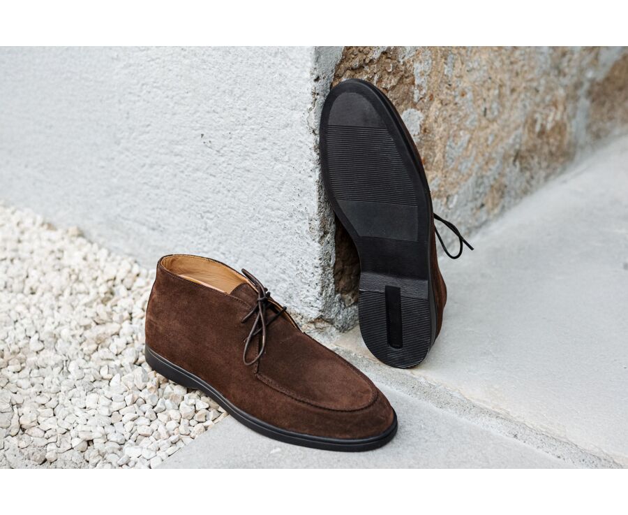 Havana Suede men's casual chukka  - SERENOA