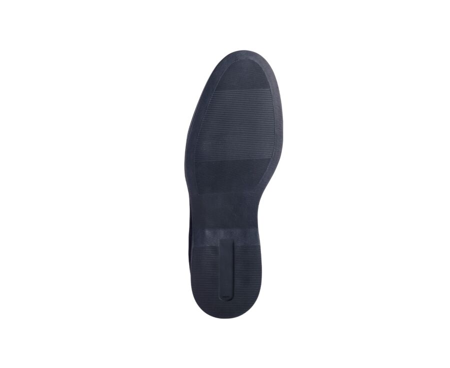 Black Suede men's casual chukka  - SERENOA