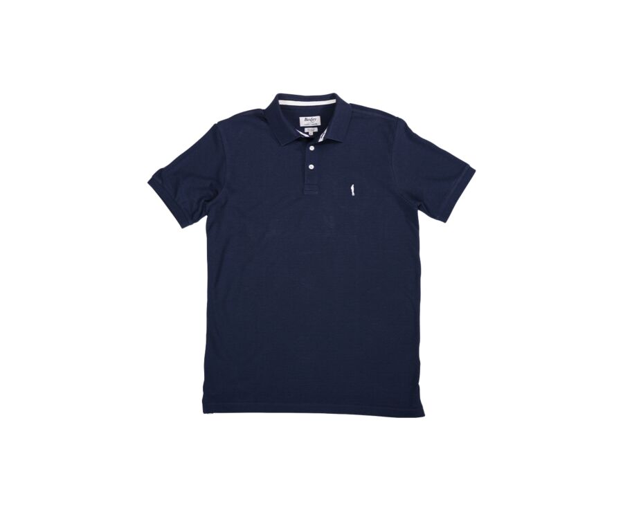 Navy Blue men's polo shirt - ADGER
