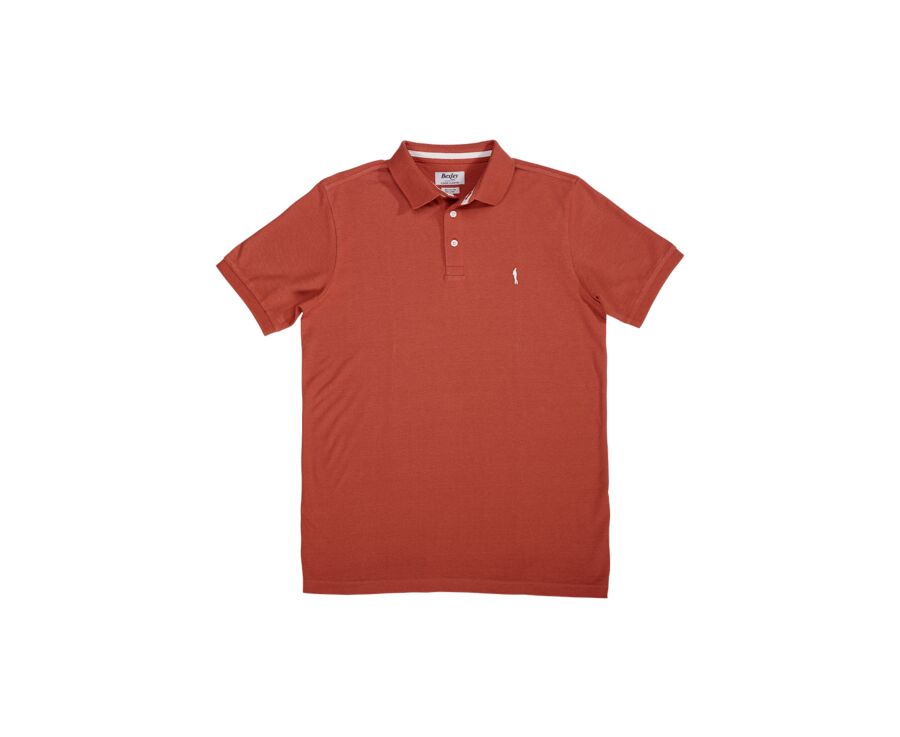 Rust men's polo shirt - ADGER