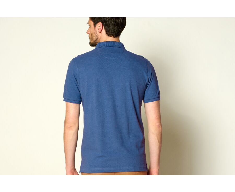 Steel Blue men's polo shirt - ADGER