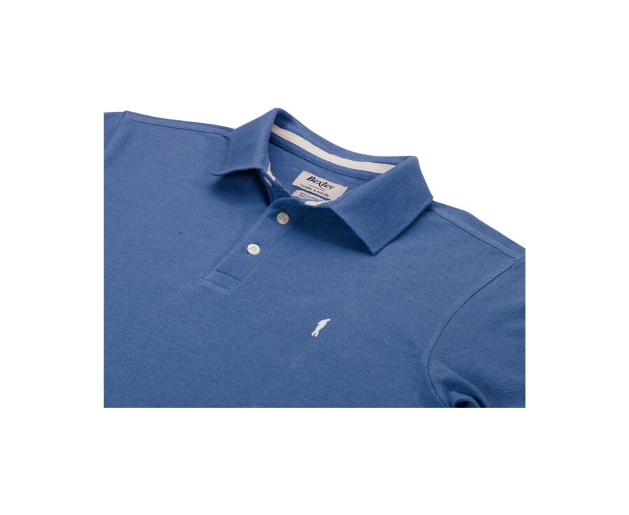 Steel Blue men's polo shirt - ADGER
