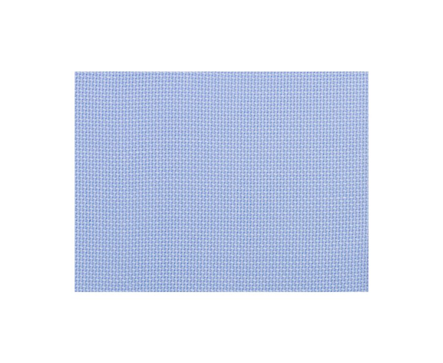 Light Blue Cotton shirt - Straight collar - ANSBERT