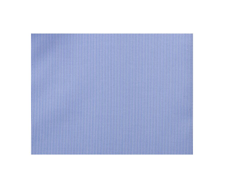 White & Blue striped poplin shirt - CLAUDIEN