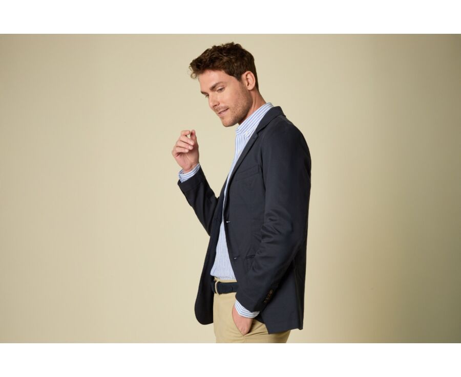 Dark Navy Blazer - LUBERT