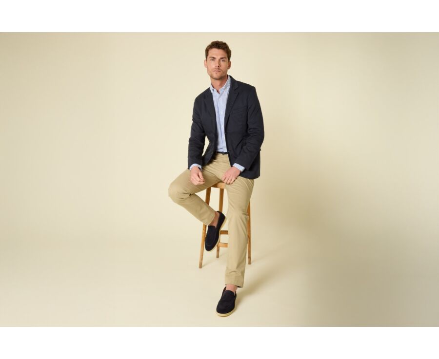 Dark Navy Blazer - LUBERT