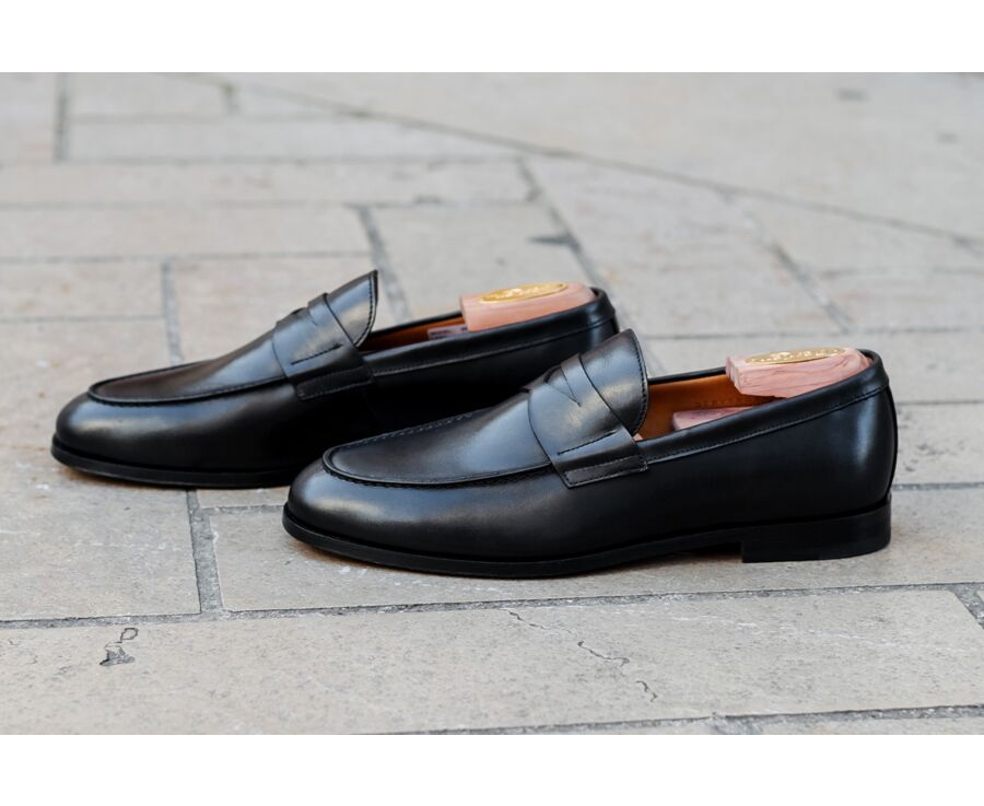 Black men's loafers - DERYBROOK
