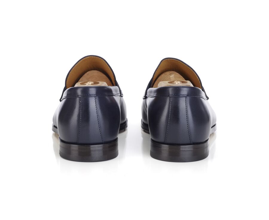 Patina Navy men's loafers - DERYBROOK