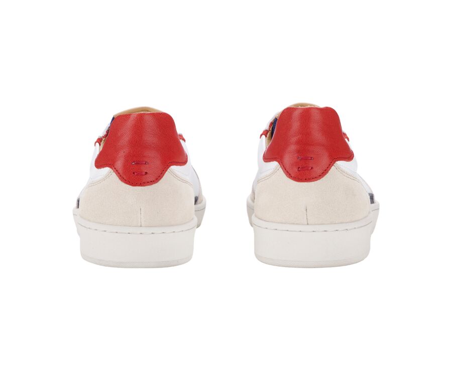 Blue White & Red Men's Trainers - KOLORA