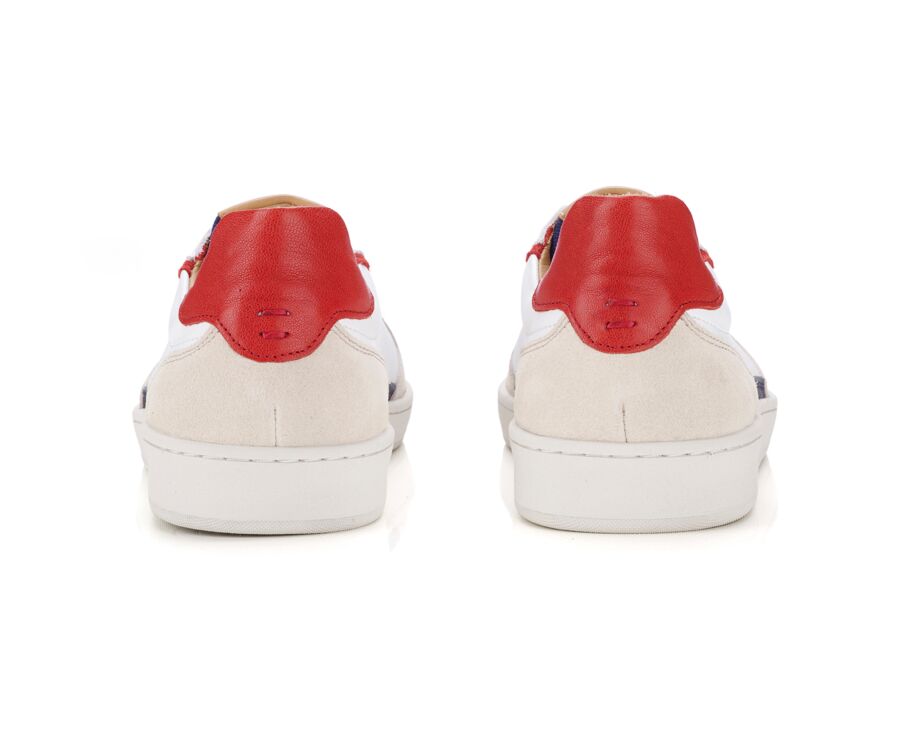 Blue White & Red Men's Trainers - KOLORA