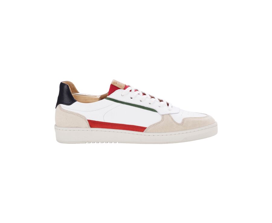 red White & Green Men's Trainers - KOLORA
